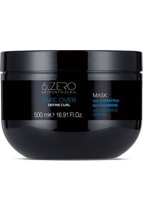 6.zero Take Over Define Curl Mask - Dalgalı ve Kıvırcık Saçlar Için Maske 500 ml