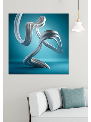 Hediyeler Kapında Kanvas Tablo