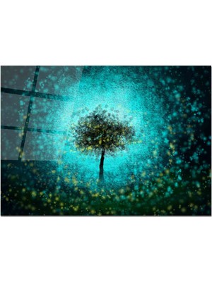 Olinpa Cam Tablo  Ağaç Tablo  50 x 70 cm  Uv Baskı  Temperli Cam