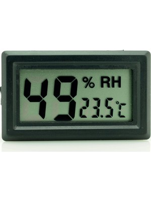 Tekno İstanbul Buzdolabı Için Termometre Sıcaklık Saati ,nem Ölçer