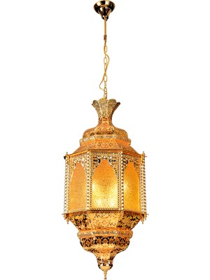 Üstün Avize Özel Tasarım Otantik Şık Tekli  Sarkıt Avize – 40 cm
