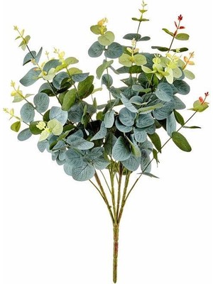 Nettenevime Yapay Çiçek Okaliptus Aradal Yeşilbitki Arajman Çiçeği Eucalyptus