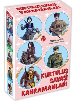 Kurtuluş Savaşı Kahramanları Seti (5 Kitap) - Zehra Aygül