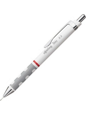 Rotring Tikky Beyaz 0.5 mm Versatil Kalem + Uç