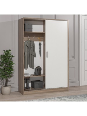 Missia Mobilya Napoli Sürme Kapaklı Portmanto Cordoba-Beyaz