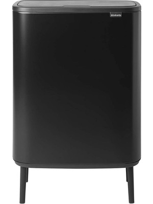 Brabantia Çöp Kutusu 30 + 30 Lt Bo Touch Dokunmatik Kapak Mat Siyah