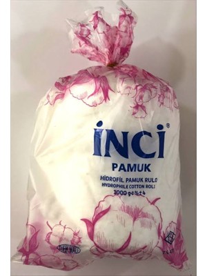 Inci Hidrofil Pamuk 1 Rulo-1 kg