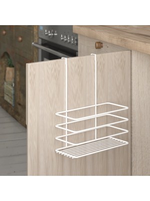 Tekno-tel Askılı Dolap Içi Tek Katlı Mutfak Rafı Beyaz SF004