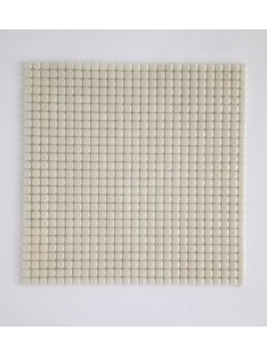 Orient Mutfak,banyo,havuz ve Zemin Için Sade Beyaz 10X10 Cam Mozaik ( 1 Koli = 1 m2 Fiyatıdır )