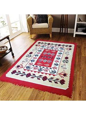 Voho Tekstil Çift Taraflı Başak Desen Kilim Yolluk - Voho Tekstil
