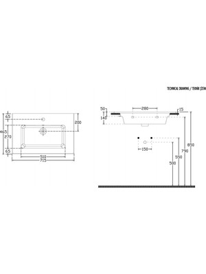 Isvea Sistemat Flat Lavabo 71 cm