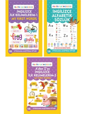Ingilizce Sözlük ve Kelimeler Seti (3 Kitap Takım)