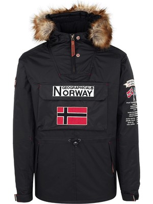 Norway Geographical Kapüşonlu Outdoor Erkek Parka Barman