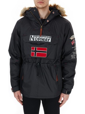 Norway Geographical Kapüşonlu Outdoor Erkek Parka Barman