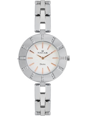 Nacar NC10-3931025-ASMS Metal Kadın Kol Saati