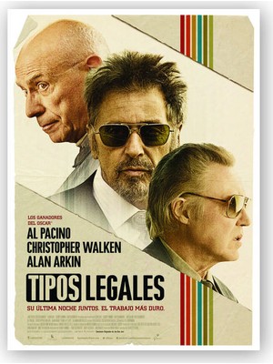 Caka Tablo   Ahşap Tablo Stand Up Guys Film Poster