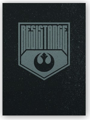 Caka Tablo   Ahşap Tablo Star Wars Resistance