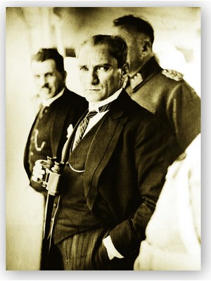 Caka Tablo   Ahşap Tablo Atatürk Cumhuriyet in 10. Yılı