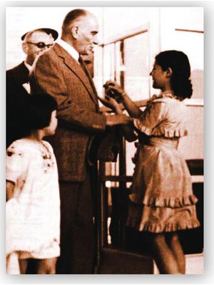 Caka Tablo   Ahşap Tablo Mustafa Kemal Atatürk 19 Mayıs 1938