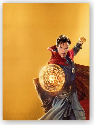 Caka Tablo   Ahşap Tablo Dr. Strange Görseli
