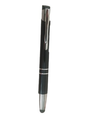 Mikro 1001D Stylus Dokunmatik Metal Tükenmez Kalem Siyah