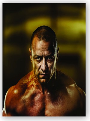Caka Tablo   Ahşap Tablo Glass James McAvoy Görseli