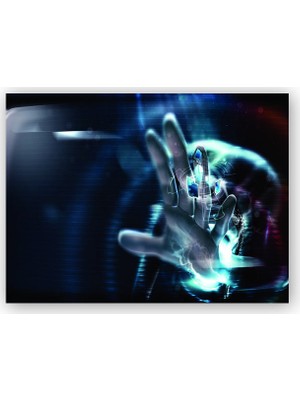 Caka Tablo   Ahşap Tablo Bilim Kurgu