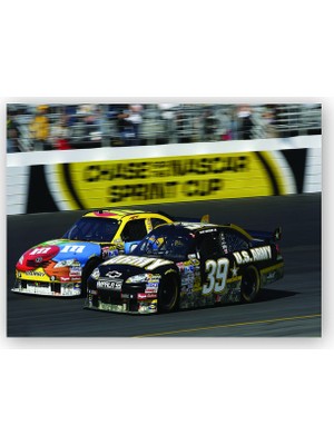 Caka Tablo   Ahşap Tablo Nascar Yarış Otomobili