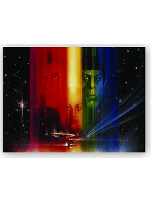 Caka Tablo   Ahşap Tablo Nostaljik Uzay Yolu