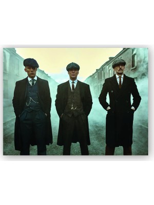 Caka Tablo   Ahşap Tablo Peaky Blinders