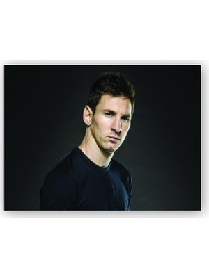 Caka Tablo   Ahşap Tablo Lionel Messi