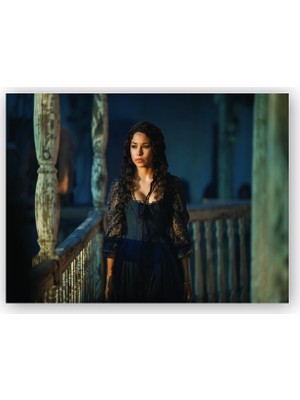 Caka Tablo   Ahşap Tablo Black Sails Jessica Hüzün