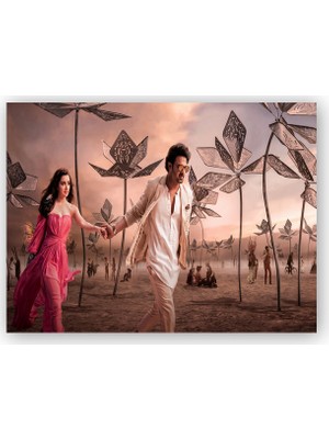Caka Tablo   Ahşap Tablo Saaho Prabas Shraddha Kapoor