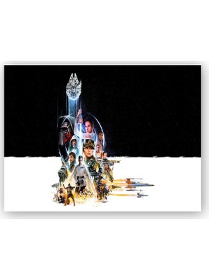 Caka Tablo   Ahşap Tablo Star Wars Celebration