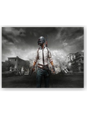 Caka Tablo   Ahşap Tablo PUBG Oyuncu Cephede