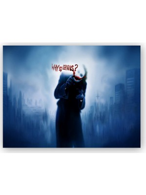 Caka Tablo   Ahşap Tablo Joker Neden Bu Kadar Ciddisin