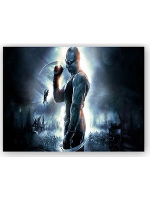 Caka Tablo   Ahşap Tablo Kaçış Riddick Görseli