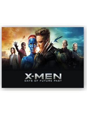 Caka Tablo   Ahşap Tablo X Men Days of Future Görsel