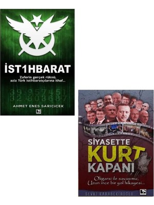 İst1Hbarat + Siyasette Kurt Kapanı Set 2 Kitap - Ahmet Enes Sarıçiçek - Şevki Karabekiroğlu