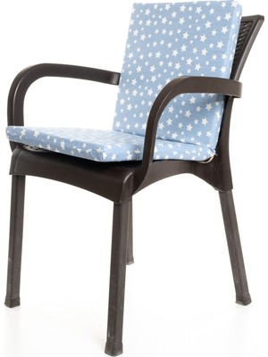 MER-TİM Yıldız Desenli Sandalye Minderi