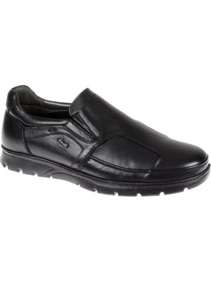 Forelli Deri Erkek Comfort Ayakkabı F-32606 Siyah