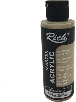 Rich Akrilik Boya 120 cc Kum Beji 124