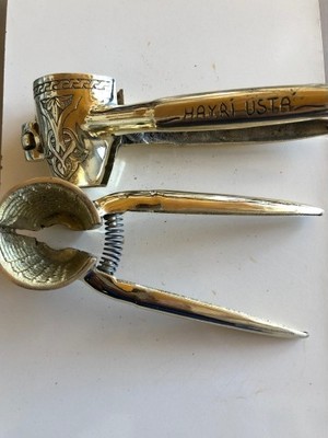 Ustası Antepte Pirinç Döküm Ceviz Kıracağı 1 Adet