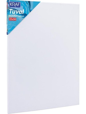 Kraf Tuval 35x50 cm %100 Pamuk Yüksek Emicilik Özelliği ile Sanatçılar için Uygun