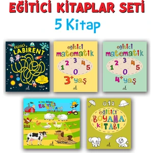 Eğitici Kitaplar Seti (5 Kitap Takım) - Serkan Karakoç