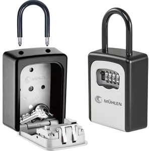 Safe Key 4 Şifreli Çelik Kasa Anahtar Kasası Kutusu Anahtarlık Güvenli Askı Tipi Çelik Anahtar Kutusu Kasası