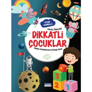 Dikkatli Çocuklar - Zeka Geliştiren Kitap Seti 6 - 9 Yaş