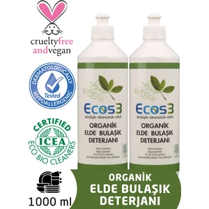 Organik Elde Bulaşık Deterjanı 2’li Set -2 x 500 ml