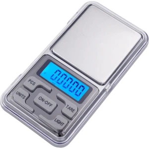 Dijital Hassas Terazi 500 gr Kapasiteli 0,01 gr Hassasiyet Kapaklı Cep Tipi