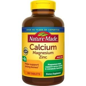 Nature Made Calcium Magnesium Zinc Tablets With Vitamin D 300 Tablet